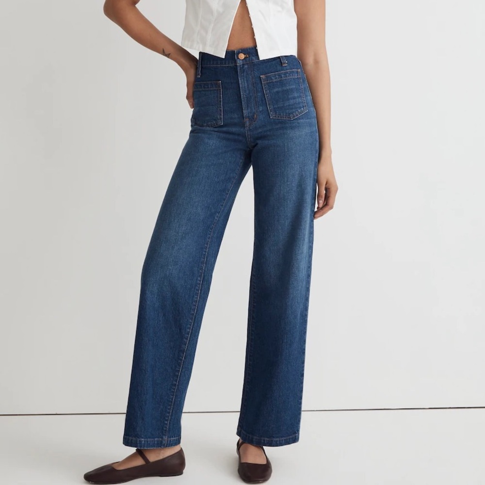 Madewell Perfect Vintage Wide Leg Jeans